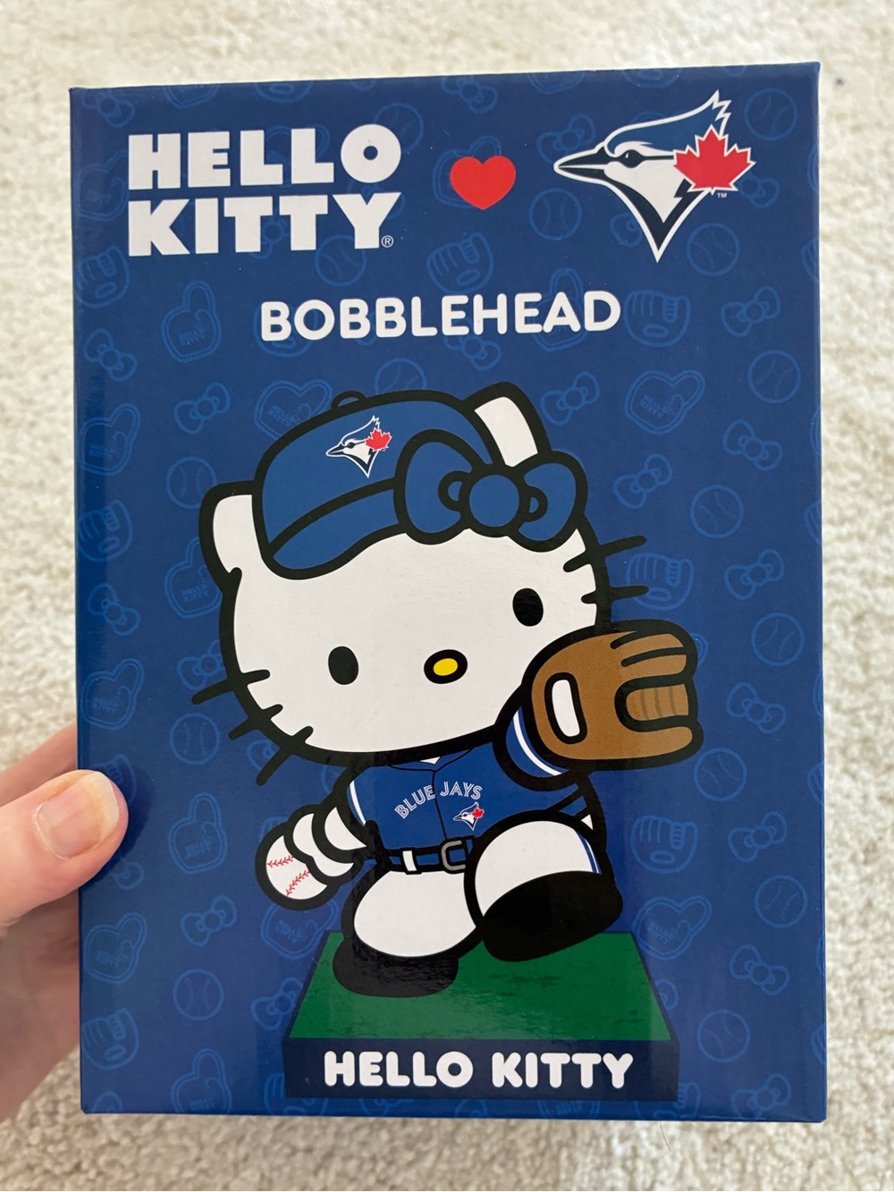 Hello Kitty x Blue Jays Bobblehead NIB